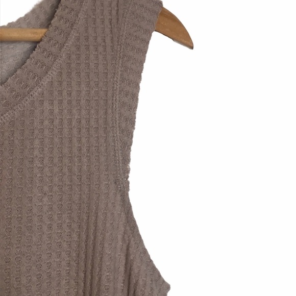 Xhilaration Soft Tan Knit Tank Top Sleepwear Pajama Medium M Brown Neutral - Picture 7 of 10